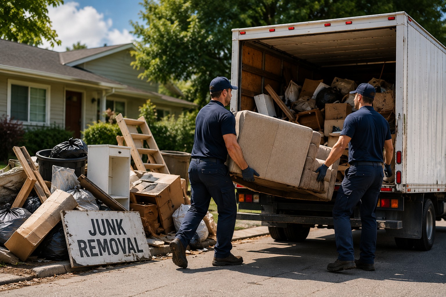 Junk removal service